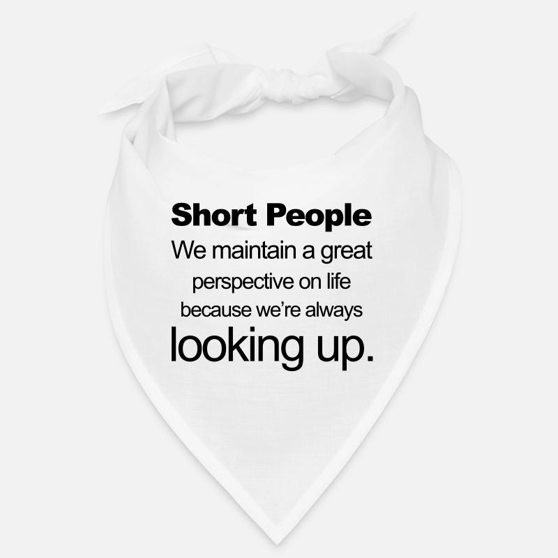 Short People - Bandana - white