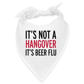 Beer - Bandana - Weiß - Vorne