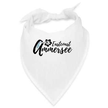 Ammersee Eastcoast Blume - Bandana - Weiß - Vorne