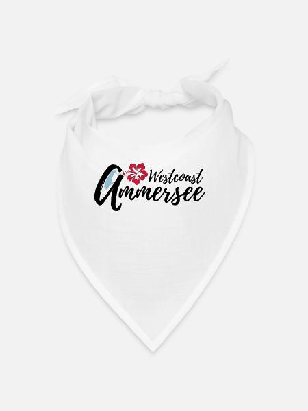 Ammersee Westcoast 3c - Bandana - Weiß - Vorne