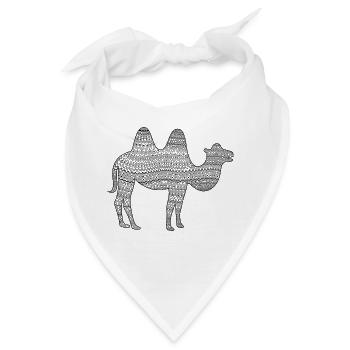 kamel - Bandana - Weiß - Vorne