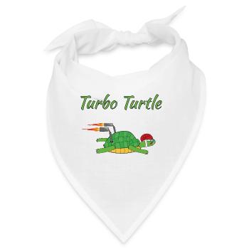 Turbo Schildkröte - Bandana - Weiß - Vorne