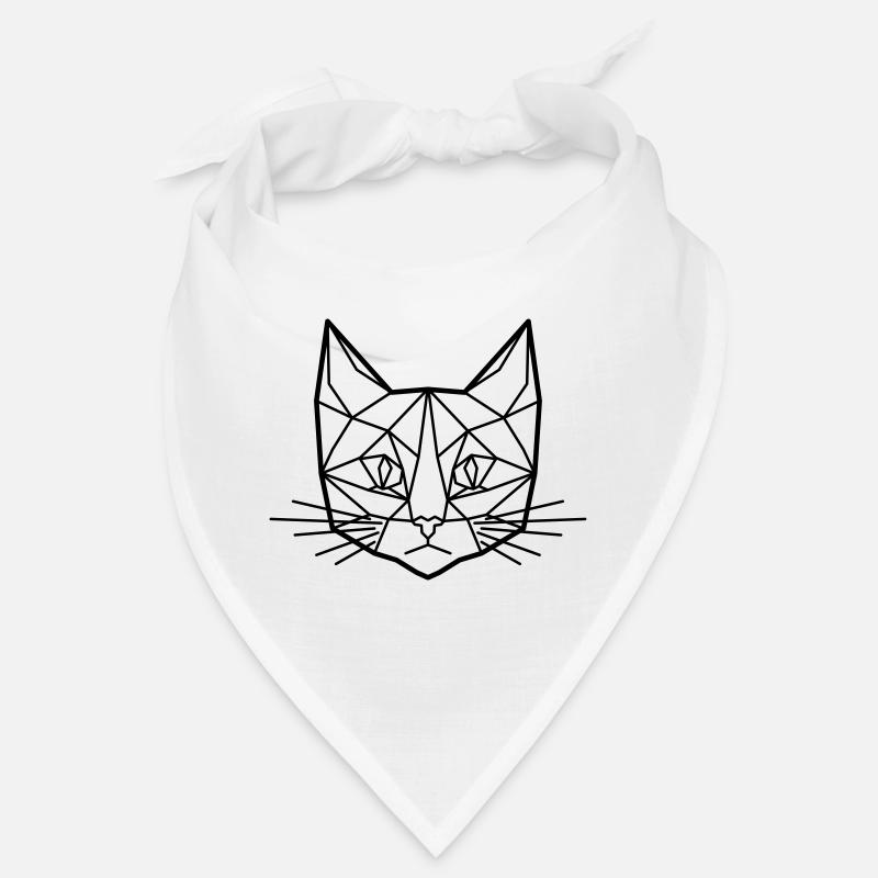 Polygon-Katze Bandana