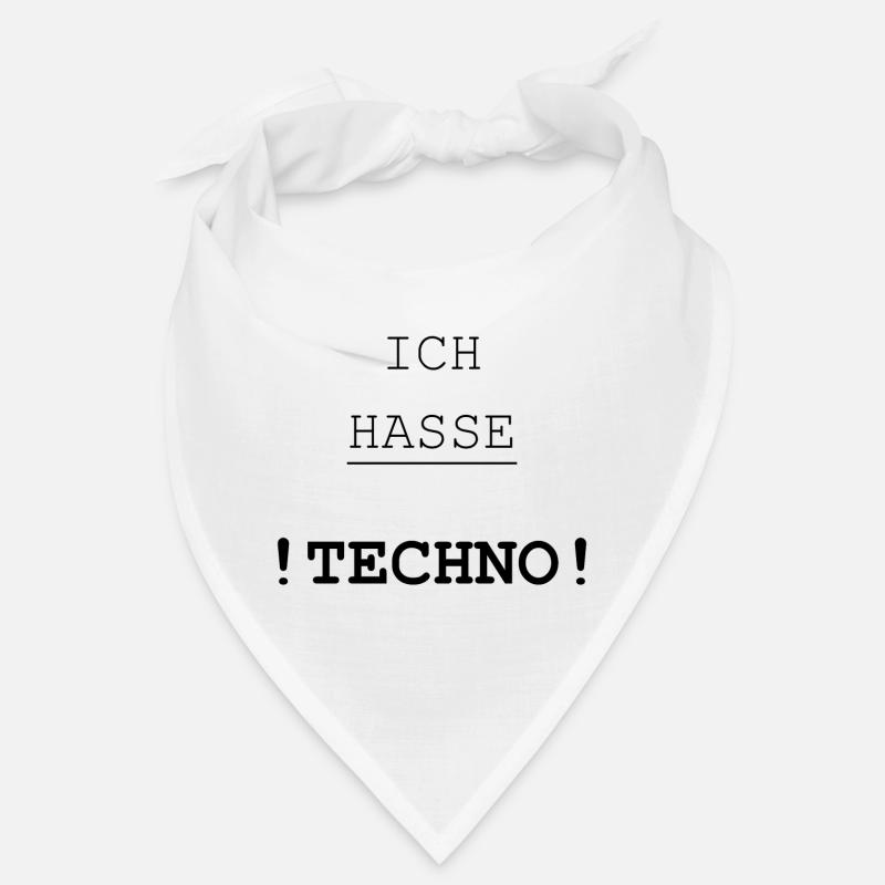 Ich hasse Techno Bandana