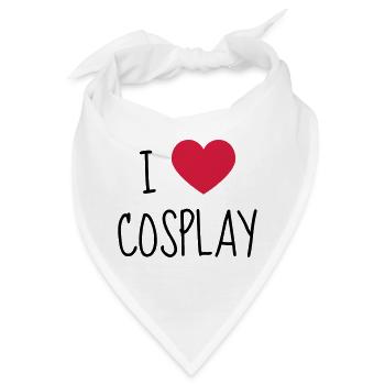 Cosplay / Cosplayer / Manga / Geek - Bandana - Weiß - Vorne
