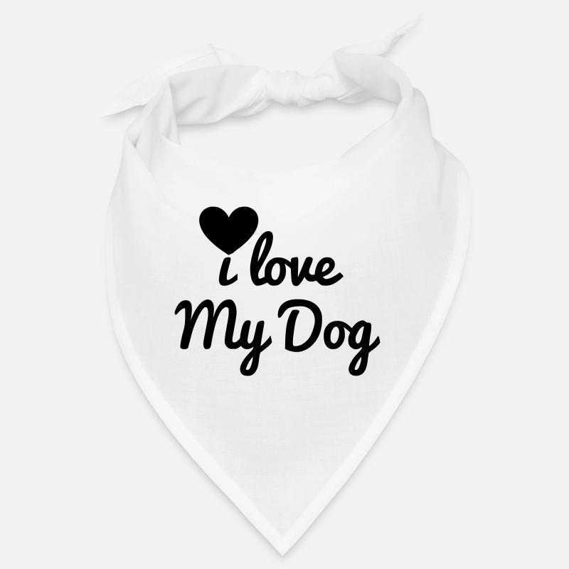 J'aime mon chien Bandana
