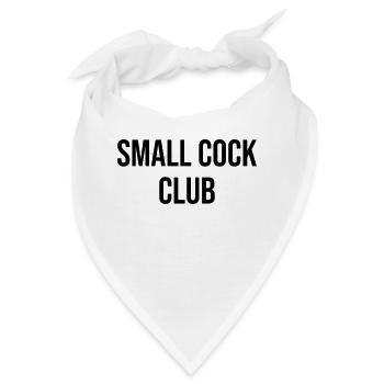 Small Cock Club - Bandana - Weiß - Vorne