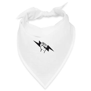 Flash Elektriker - Bandana - Weiß - Vorne