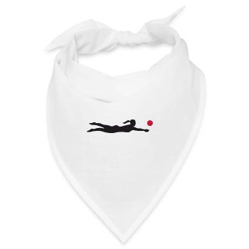 Women beachvolleyball - Bandana - Weiß - Vorne