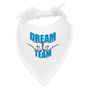 Dream Team Crew - Bandana - Weiß - Vorne