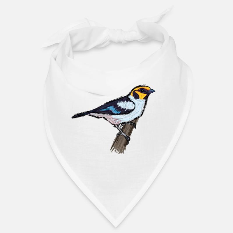Rotstirntangar/ Flame-Faced Tanager Design I Bandana