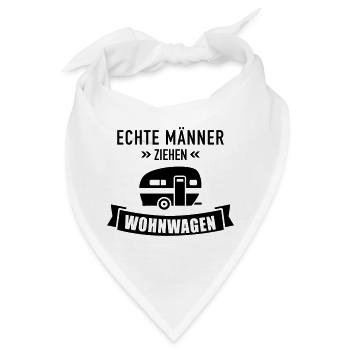 Wohnwagen - Bandana - Weiß - Vorne
