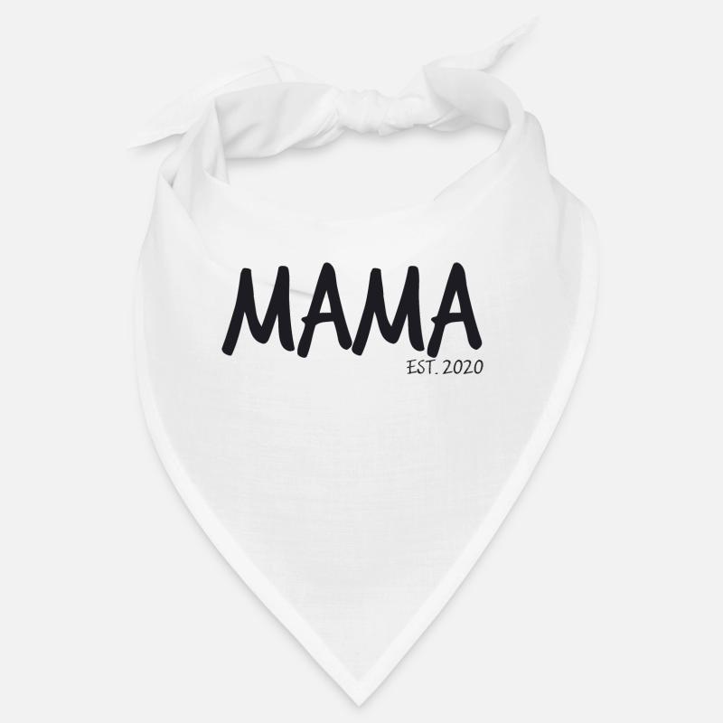 Spruch - Mama EST. 2020 Bandana