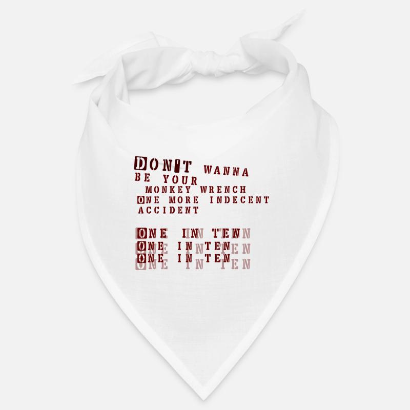 Monkey Wrench - Foo Fighters - Bandana - Weiß