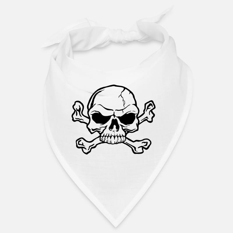 Piratenschädel Bandana