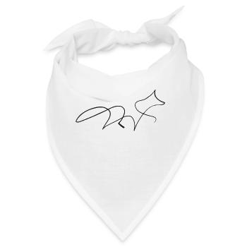 Fuchs - Bandana - Weiß - Vorne