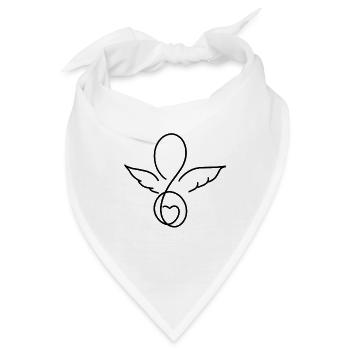 Engel - Bandana - Weiß - Vorne