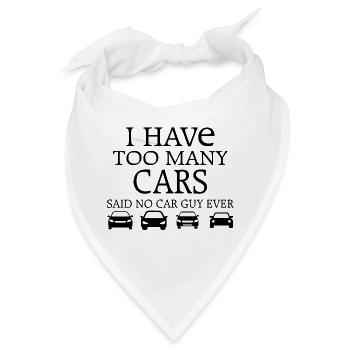 Car Auto - Bandana - Weiß - Vorne