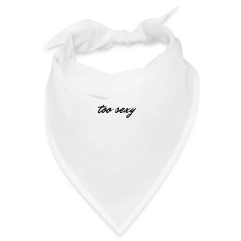 zu sexy - Bandana - Weiß - Vorne