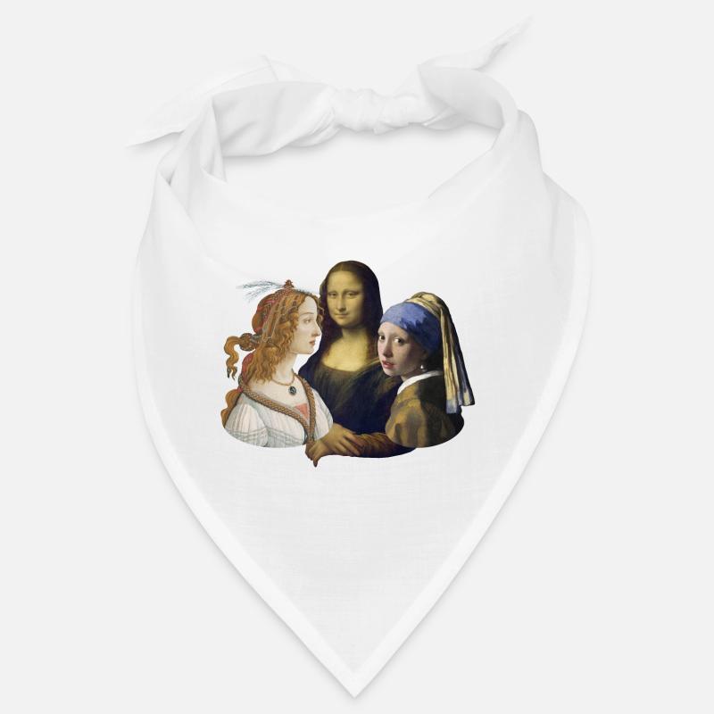 DaVinci vs Botticelli vs Vermeer | Concours d'artiste Bandana
