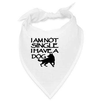 Dog Hund - Bandana - Weiß - Vorne