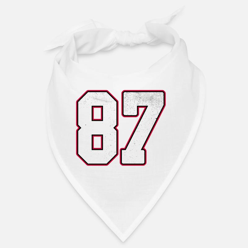 Number Eightyseven - 87 Classic Vintage Sport Bandana
