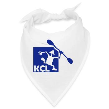 KCL männchen blau - Bandana - Weiß - Vorne