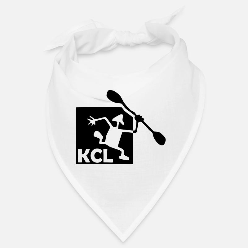 KCL Logo schwarz Bandana