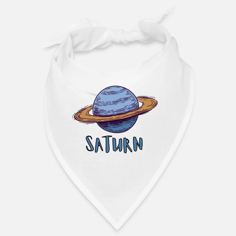 Saturne - Bandana - blanc