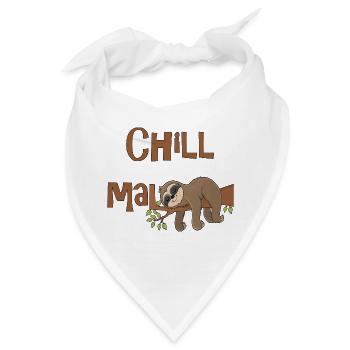 Chill Mal - Bandana - Weiß - Vorne