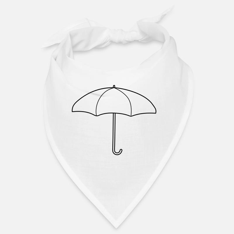 Design Red Umbrella Bandana