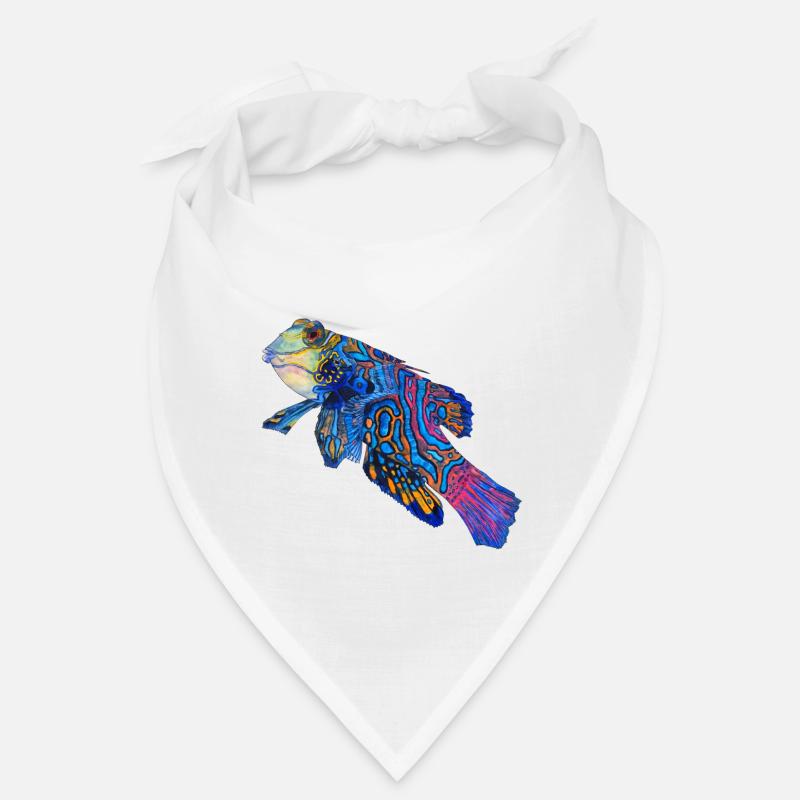 Poisson mandarin Bandana