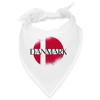 Danmark - Bandana - Weiß - Vorne