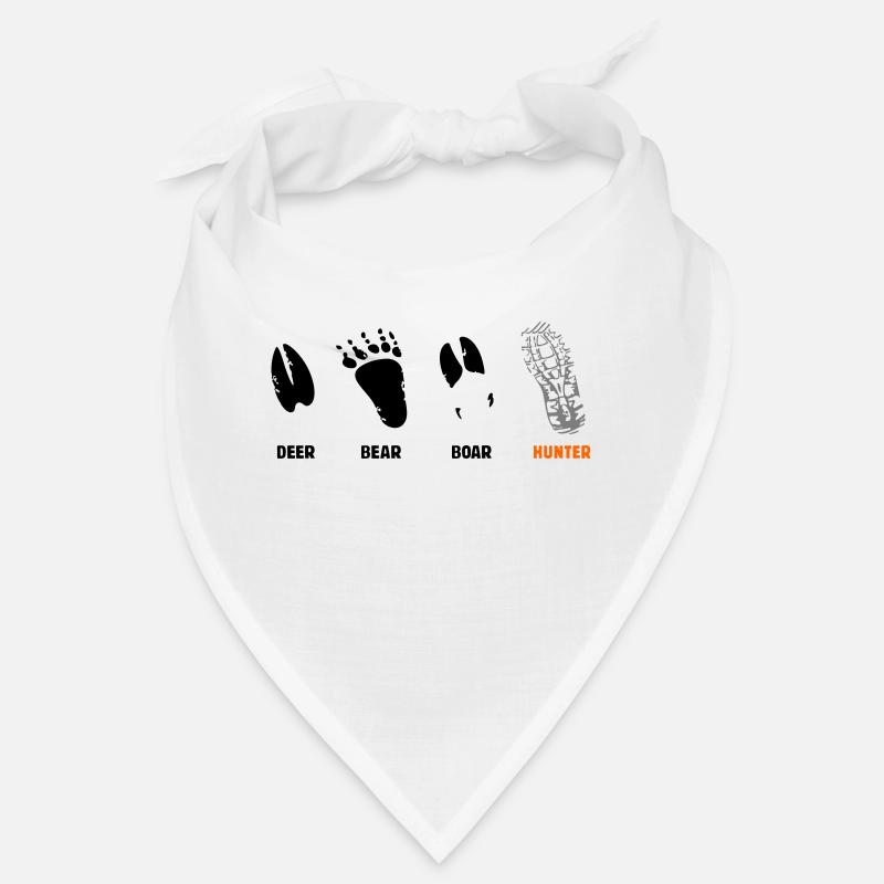 Cerf, ours, sanglier, chasseur, sceau Bandana