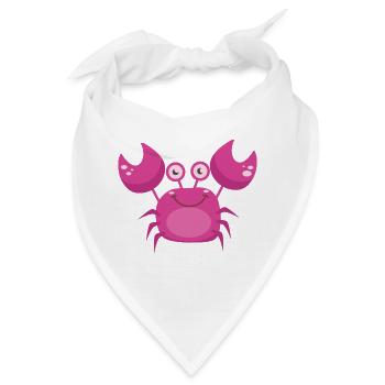 krabbe - Bandana - Weiß - Vorne
