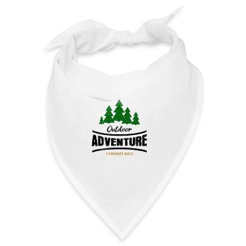 Outdoor adventure Thüringer Wald - Bandana - Weiß - Vorne