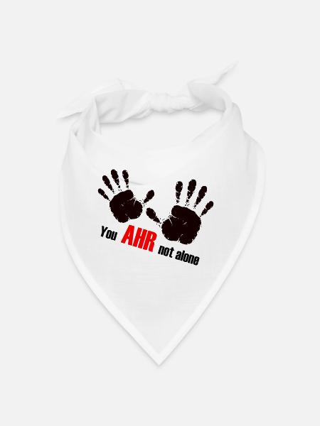 We AHR together | Ahrtal Hochwasser SolidAHRität - Bandana - Weiß