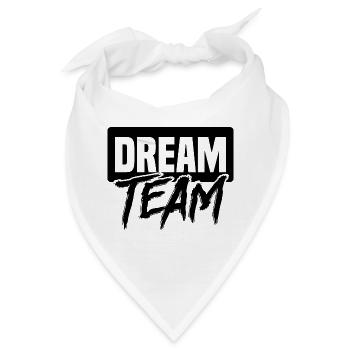 Dream Team - Bandana - Weiß - Vorne