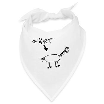 Färt - Bandana - Weiß - Vorne