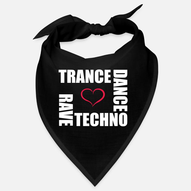 Techno Dance Trance Rave Bandana