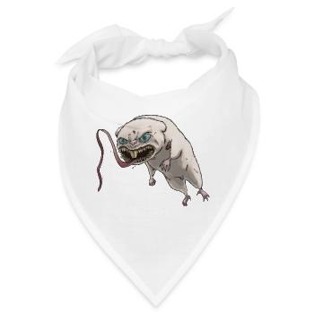 Mutanten Hamster - Bandana - Weiß - Vorne