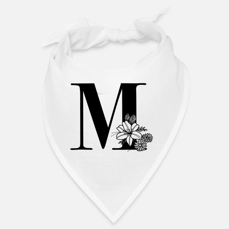 Buchstabe M Bandana
