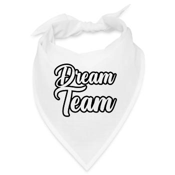 Dream Team - Bandana - Weiß - Vorne