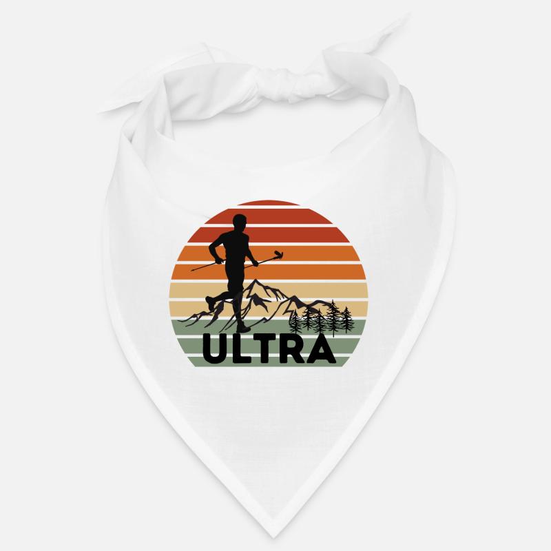 Ultra Trail Runner Coucher de soleil Bandana