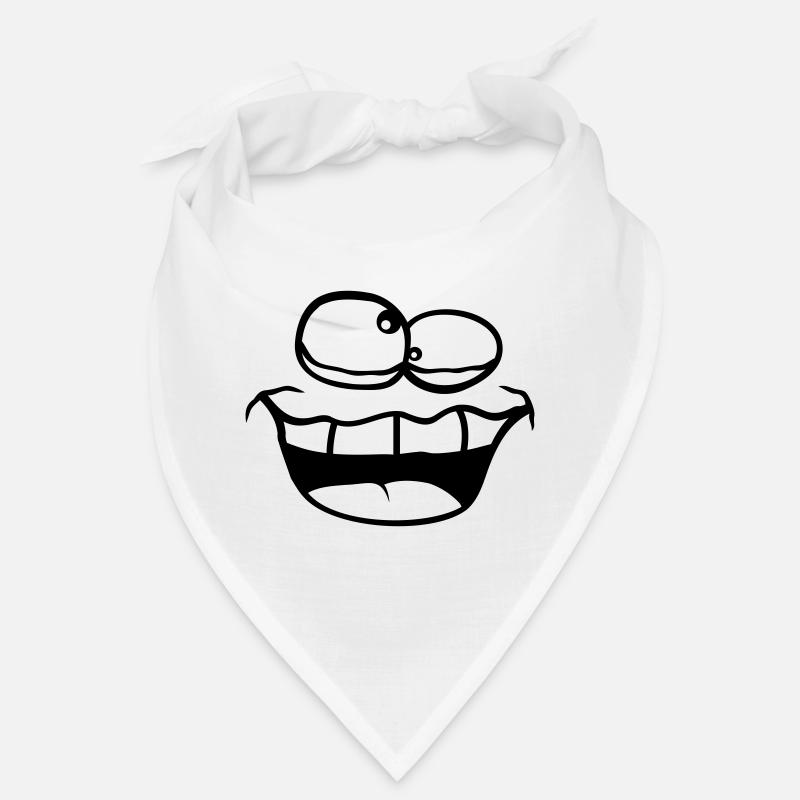 Grimace Strabisme Fou Bandana