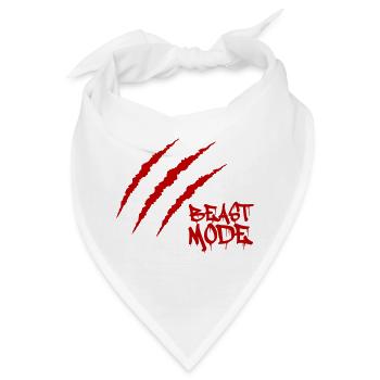 Scars Beast - Bandana - Weiß - Vorne