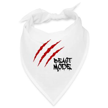 Scars Beast - Bandana - Weiß - Vorne