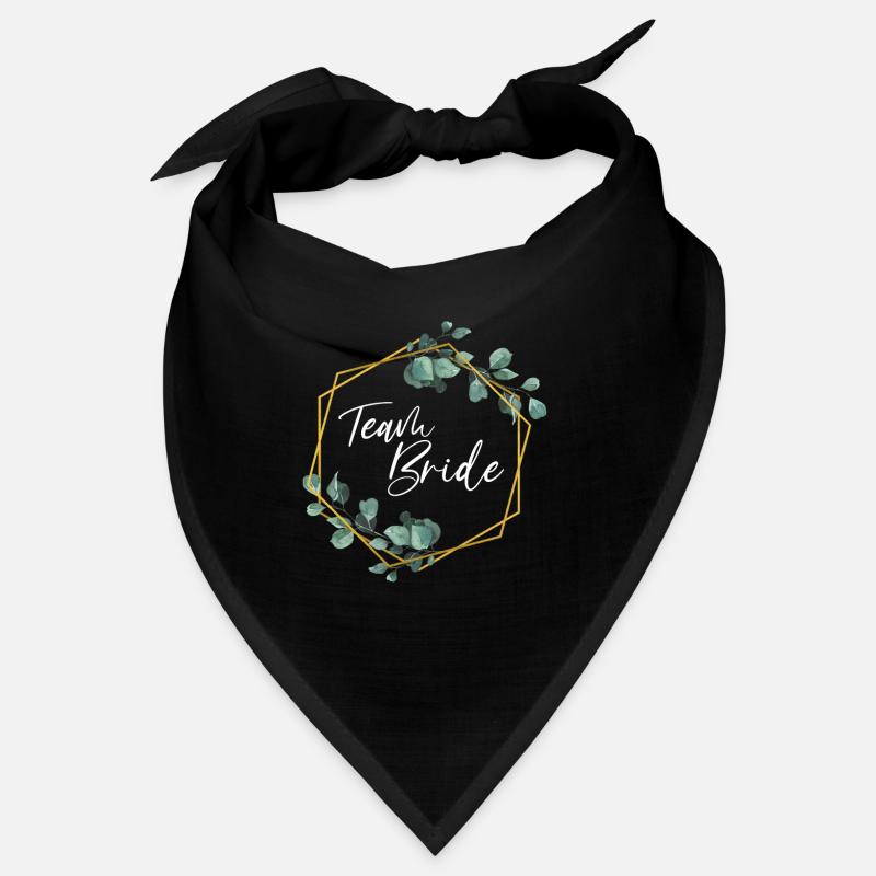 Team Bride JGA Femmes Fleur Moderne Bandana