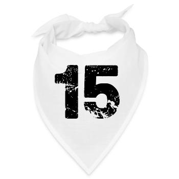 15 - Bandana - Weiß - Vorne