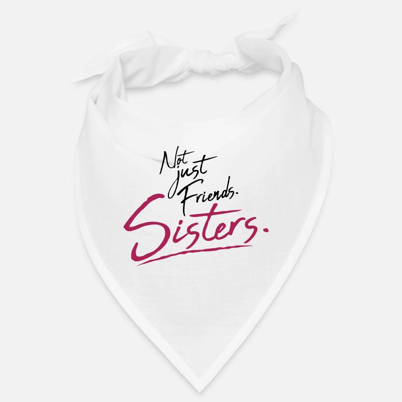 Text Sisters Friends Bandana